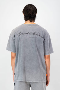 Ultra Heavy Oversized Tee - Light Grey