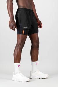 SprintRacer Men's 2-in-1 Pro Short - Black