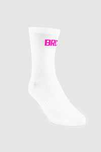 BRC Pro Sock - White & Pink