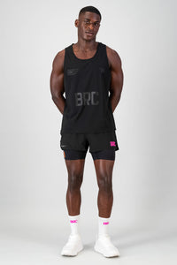 SprintRacer Men's 2-in-1 Pro Short - Black