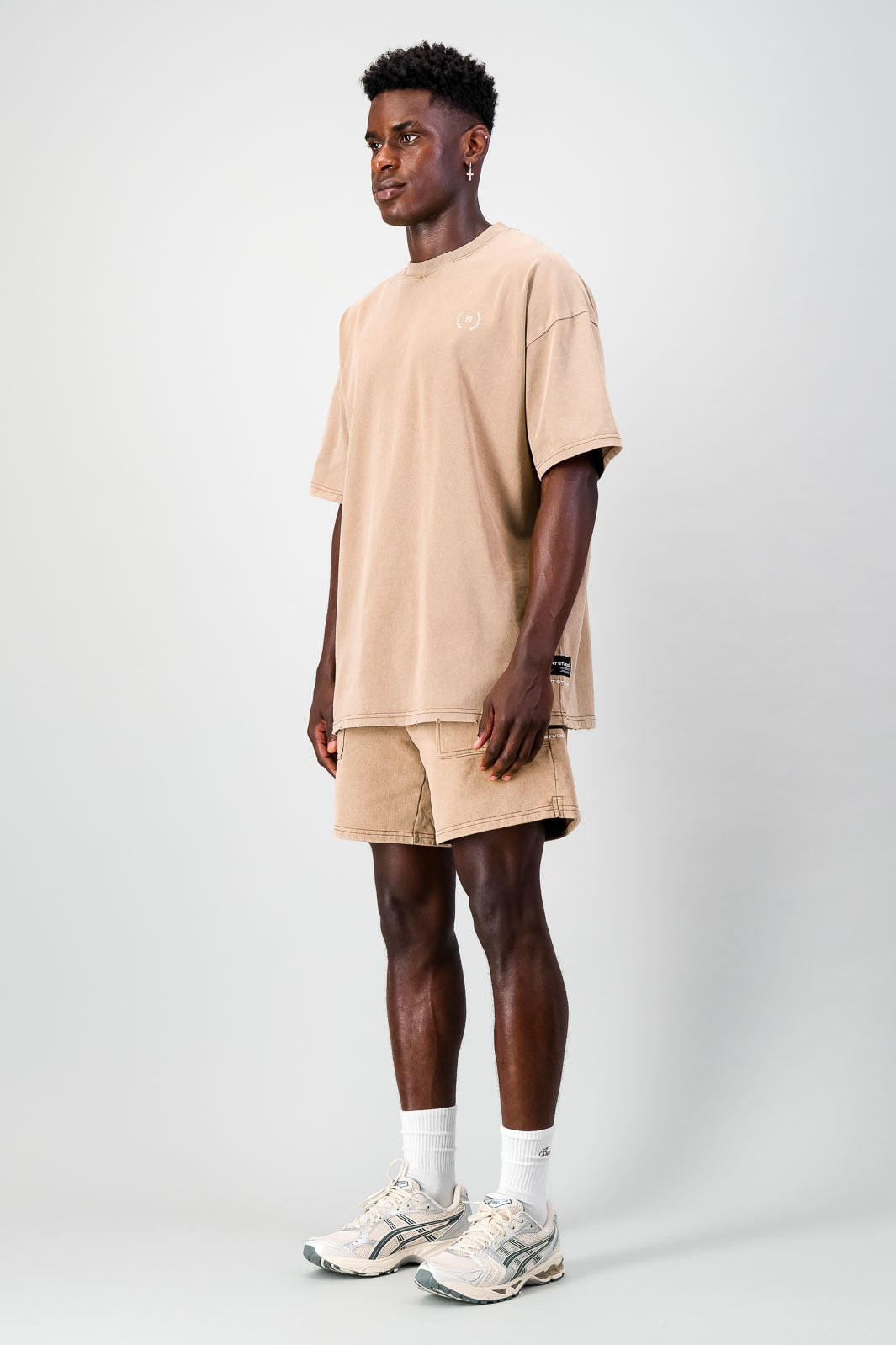 Ultra Heavy Oversized Tee - Brown