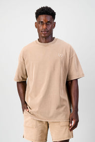 Ultra Heavy Oversized Tee - Brown
