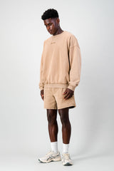 Ultra Heavy Crew Top - Brown