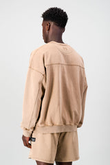 Ultra Heavy Crew Top - Brown