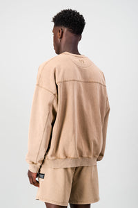 Ultra Heavy Crew Top - Brown