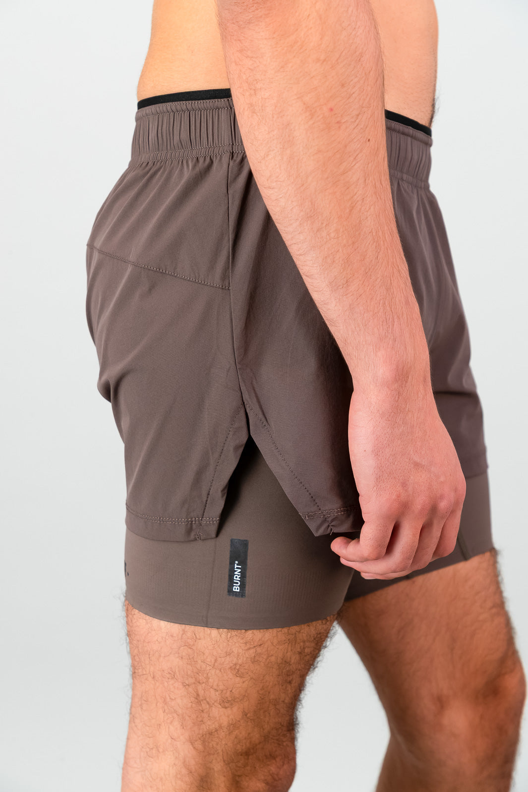 Chase The Horizon 2-in-1 Short - Brown