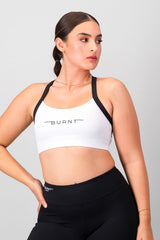 Milan Sports Bra - White