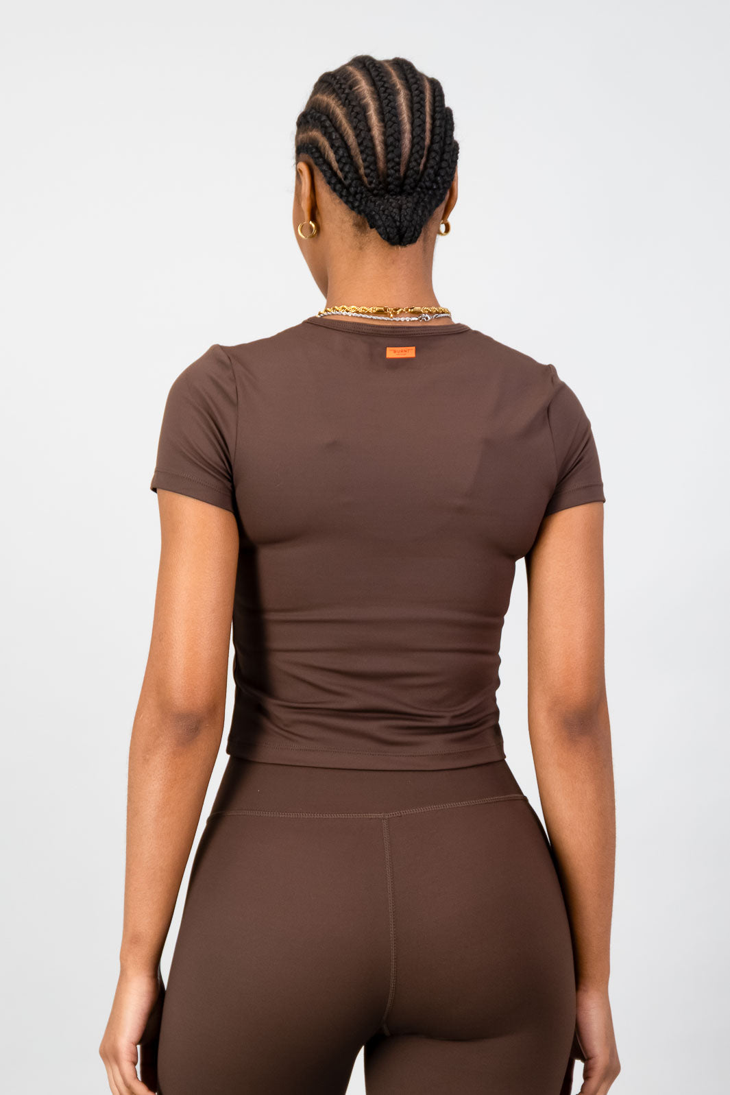 Olivia Fitted Tee - Hazel