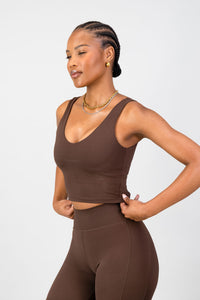 Aria Supportive Tank - Hazel