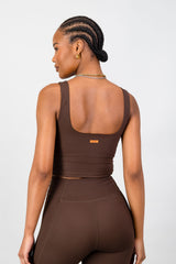Aria Supportive Tank - Hazel