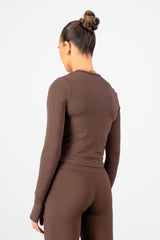 Olivia Fitted Long Sleeve - Hazel