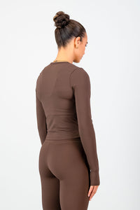 Olivia Fitted Long Sleeve - Hazel