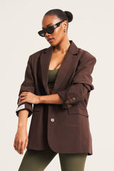 The Sofia Blazer - Hazel