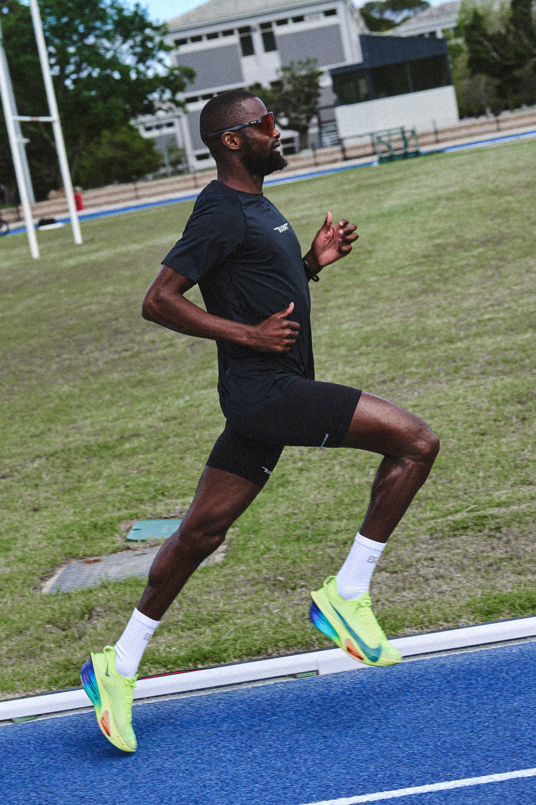 TrackPro Men's Half Tights - Reflective