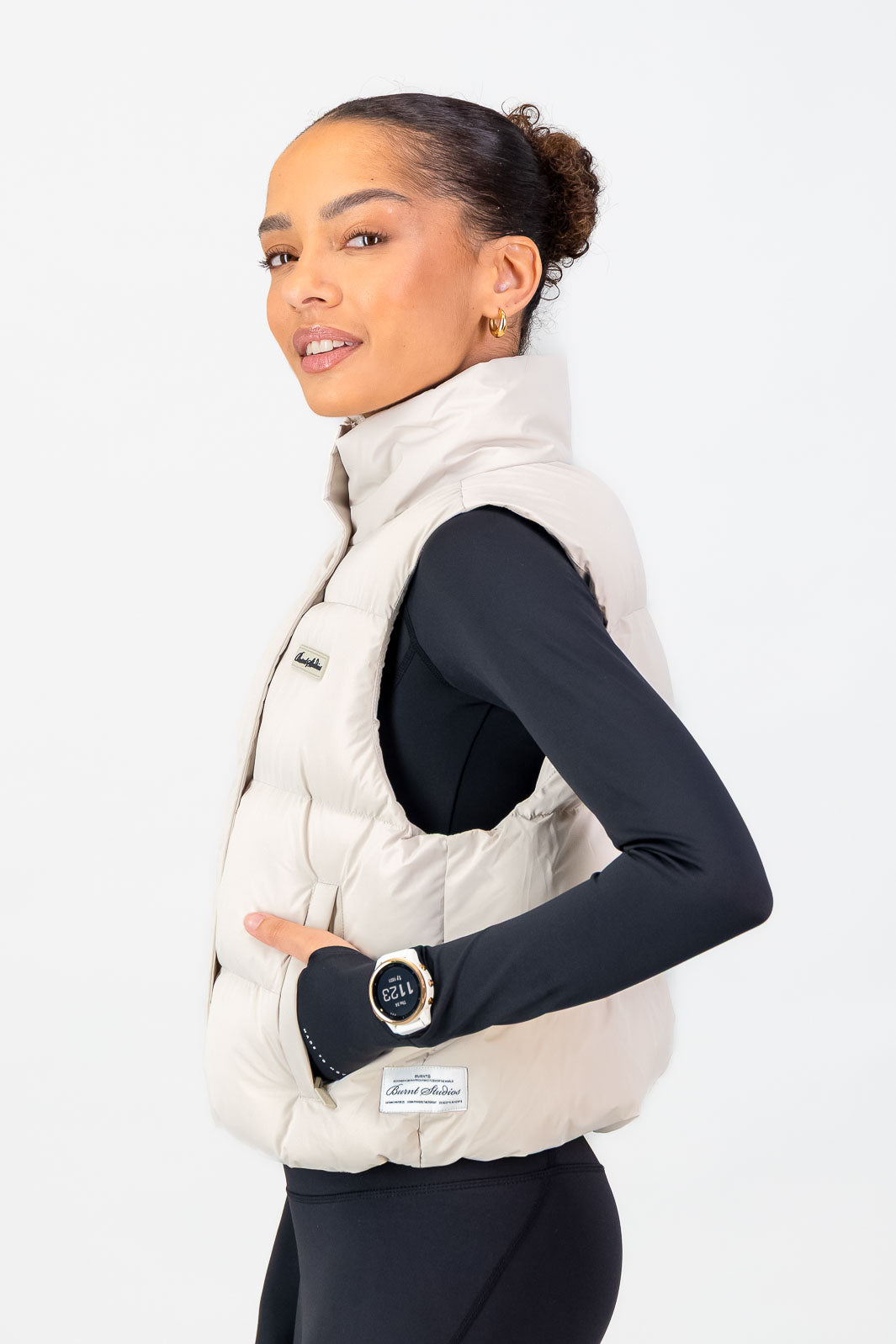 Montana THERMOLITE® Puffer Gilet - Cream