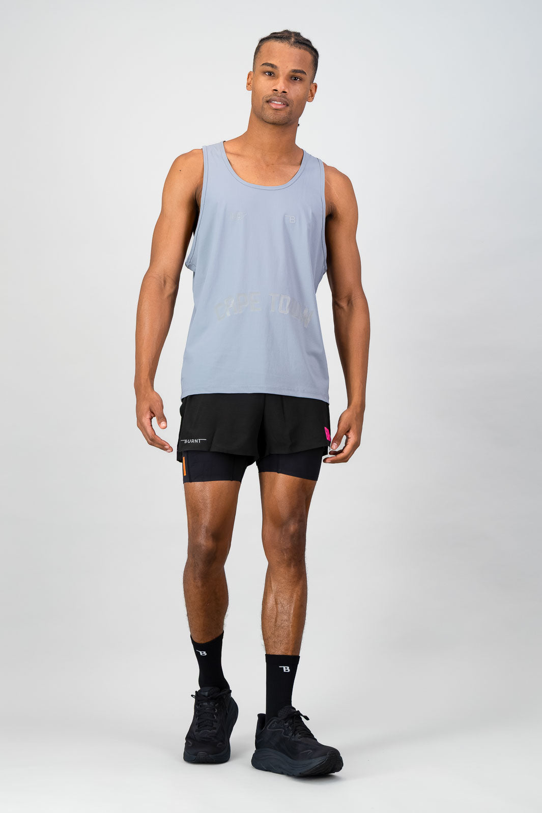 AeroFlow CPT Men's Race Tank - Grey