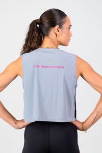 AeroFlow KZN Women's Race Tank - Grey