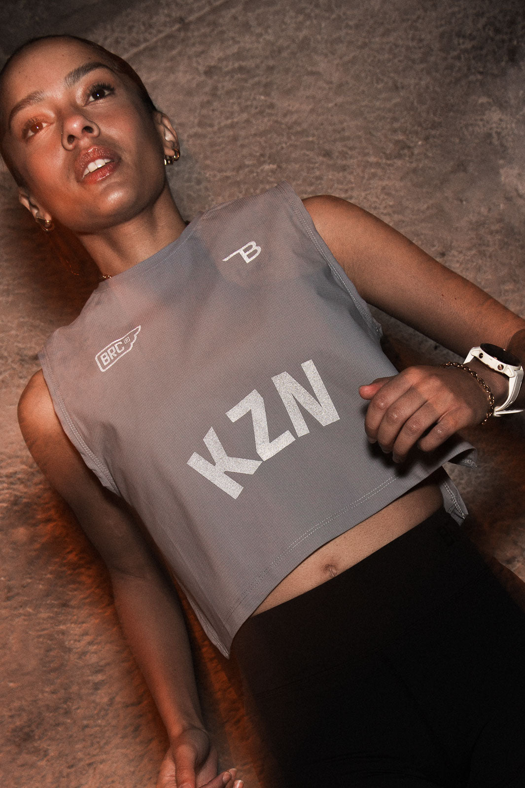 AeroFlow KZN Women's Race Tank - Grey