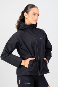Essential Women's Waterproof Jacket - Black