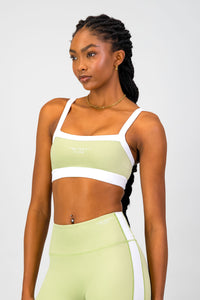 Burnt x You Sports Bra - Aloe