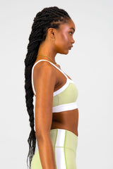 Burnt x You Sports Bra - Aloe
