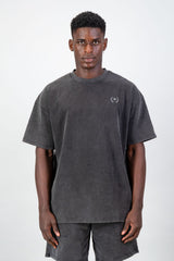 Ultra Heavy Oversized Tee - Acid Black