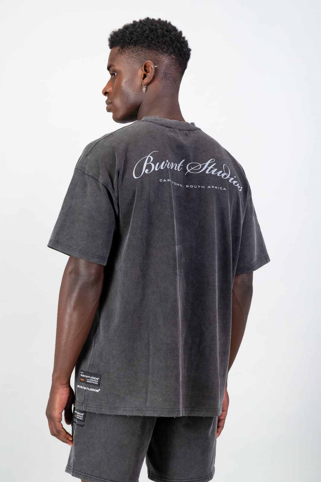 Ultra Heavy Oversized Tee - Acid Black