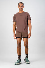 Venture Men's 2-in-1 Run Short - Dust