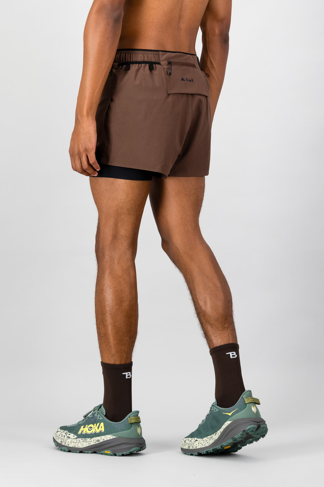 Venture Men's 2-in-1 Run Short - Dust