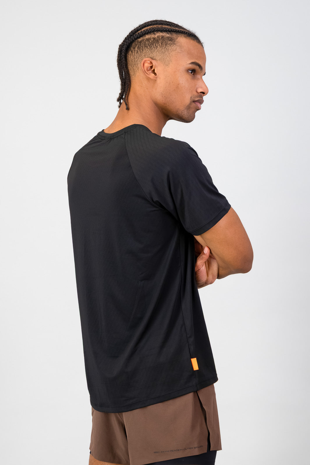 Men's Peak Active Tee - Black