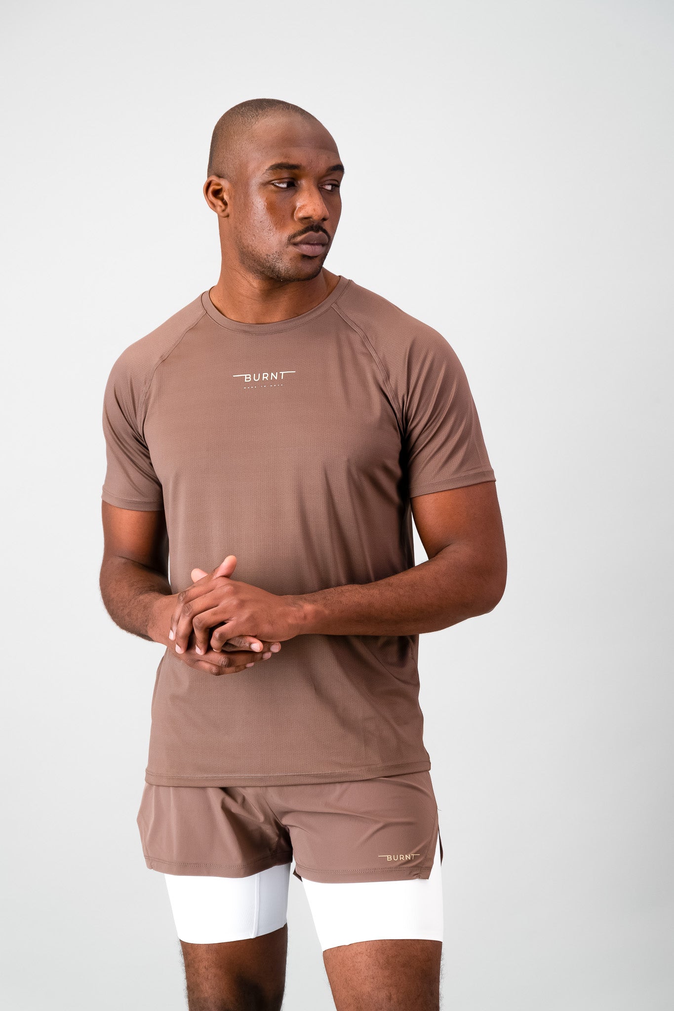 LA Run Tee - Brown