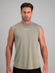 LA Muscle Tank - Sage