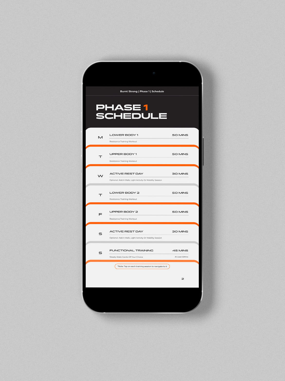 Burnt Strong | Women's 8 Week Gym Program