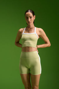 Burnt x You Supportive Tank - Aloe