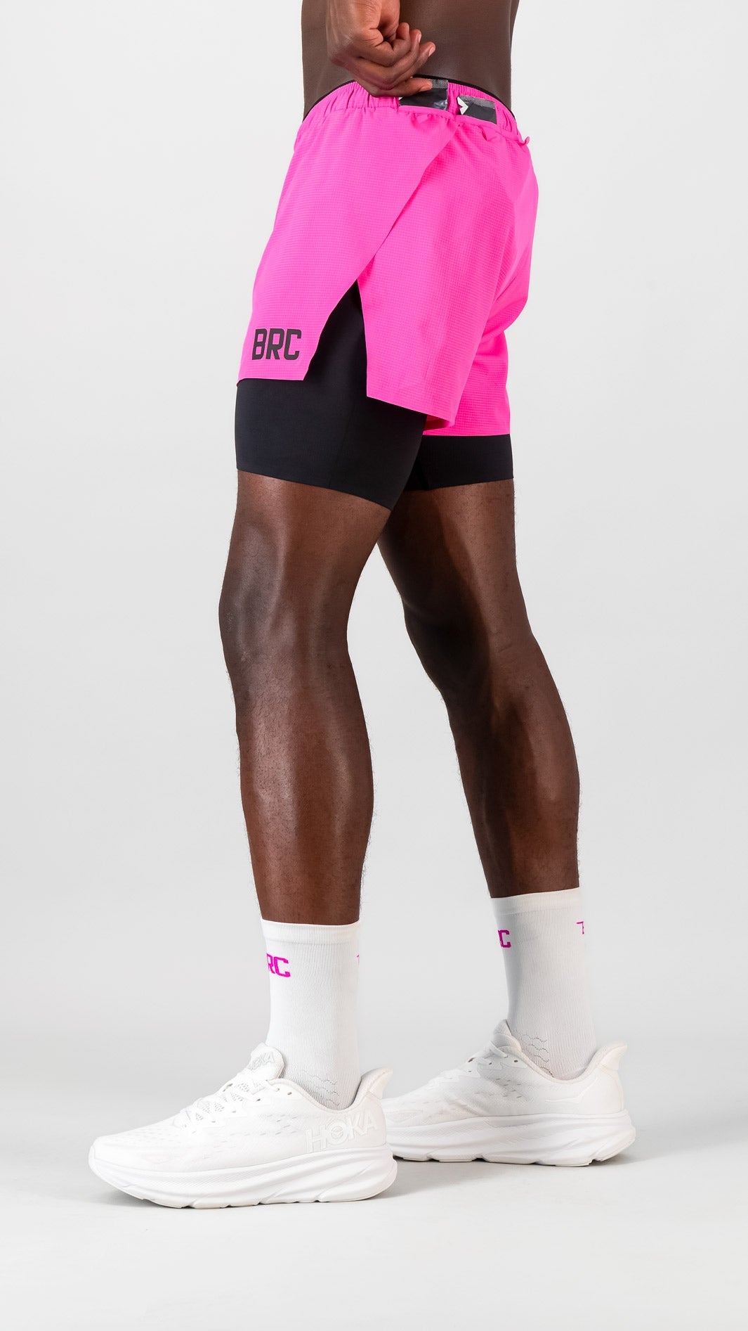 SprintRacer Men's 2-in-1 Pro Short - Electric Pink