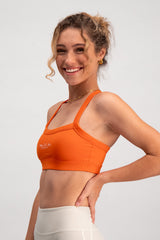 Core Sports Bra - Orange