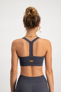 Core Sports Bra - Charcoal
