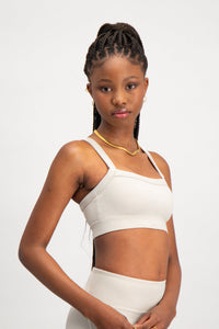 Core Sports Bra - Vanilla