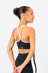 Lua Sports Bra - Black & White