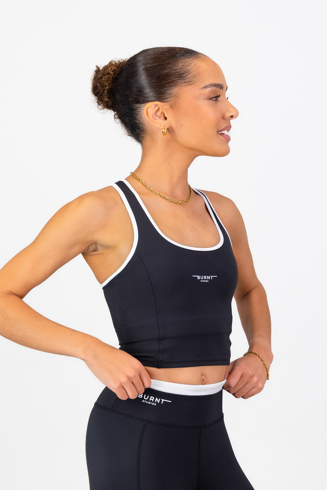 Lisbon Supportive Tank - Black