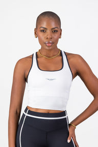 Lisbon Supportive Tank - White